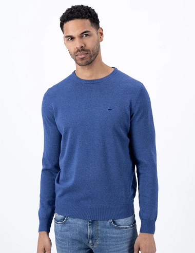 FYNCH HATTON Crew Neck Sweater